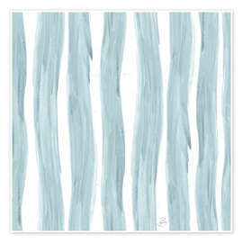 Wandbild Zartes Meeresmuster VII - Daphne Brissonnet