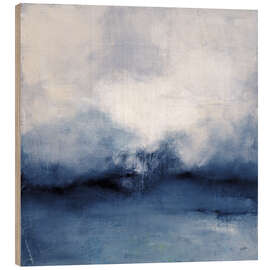 Holzbild Meeresgischt - Julia Purinton