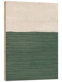 Holzbild Abstrakte Felder II