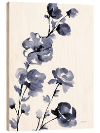 Holzbild Abstrakte Felder II - Sarah Adams