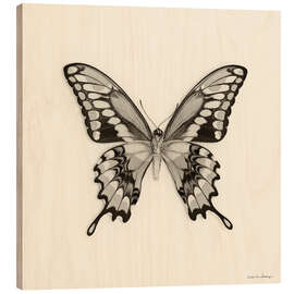 Holzbild Schmetterling VI