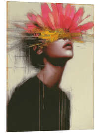 Acrylglasbild Überdenken in der Blüte - DejaReve