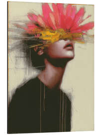 Alubild Überdenken in der Blüte - DejaReve