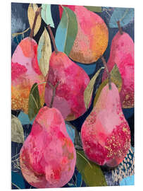 Hartschaumbild Blush Birnen - DejaReve