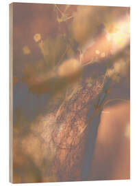 Holzbild Sommerliches Schattenspiel - Art Couture