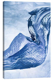 Leinwandbild Fließende Strukturen