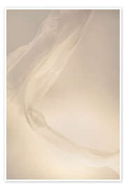 Wandbild Federleichtes Lichtspiel - Art Couture