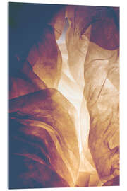 Acrylglasbild Blühende Entfaltung - Art Couture