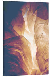 Leinwandbild Blühende Entfaltung - Art Couture