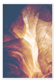 Wandbild Blühende Entfaltung - Art Couture