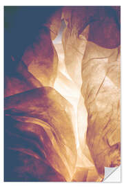 Wandsticker Blühende Entfaltung - Art Couture