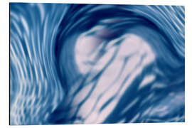 Alubild Komposition aus Wasser und Licht - Art Couture