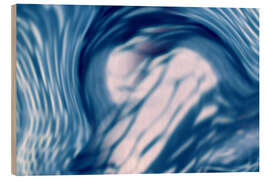 Holzbild Komposition aus Wasser und Licht - Art Couture