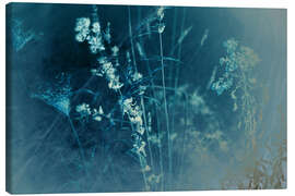 Leinwandbild Invertierte Gräser