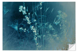 Wandsticker Invertierte Gräser