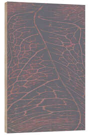 Trätavla Botanical Structure - Art Couture