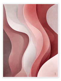 Wandbild Samtfluss - artill