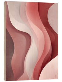 Holzbild Samtfluss - artill