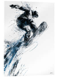 Acrylglasbild Gefrorene Luft - artill