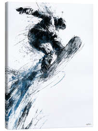 Leinwandbild Gefrorene Luft - artill