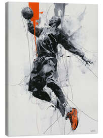 Leinwandbild Sprung der Kraft - artill