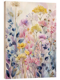 Holzbild Garten der Ruhe - artill