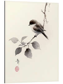 Alubild Ruhender Spatz - Softlight Boutique