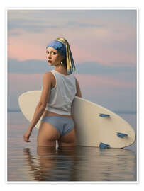 Poster Surfing Pearl