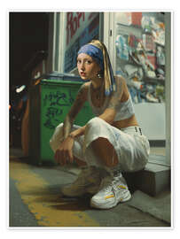 Wandbild Tattoo Pearl - Dikhotomy