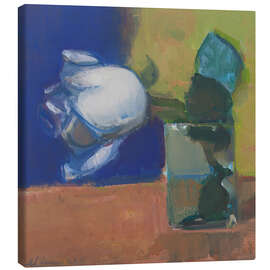 Canvas print White Rose - Elena Zolotnitsky