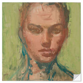 Wandsticker Summer Is Waiting - Elena Zolotnitsky