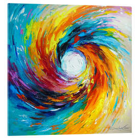 Acrylglasbild Strom der Ewigkeit - Olha Darchuk