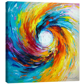 Leinwandbild Strom der Ewigkeit - Olha Darchuk