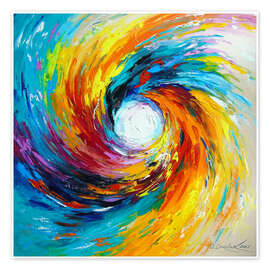 Wandbild Strom der Ewigkeit - Olha Darchuk