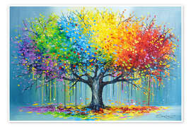 Wandbild Baum der Seinsperioden - Olha Darchuk