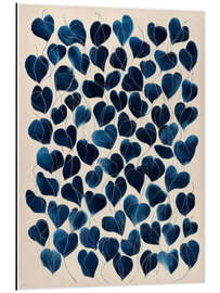 Alubild Blätter der Liebe - DejaReve