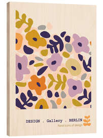 Holzbild Design Gallery Berlin - Floral icons of design - Annick
