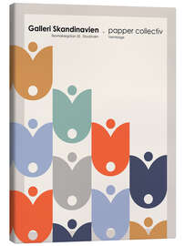 Leinwandbild Papper Collectiv Vernissage Stockholm - Annick