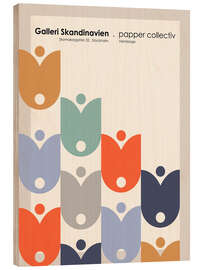 Holzbild Papper Collectiv Vernissage Stockholm - Annick