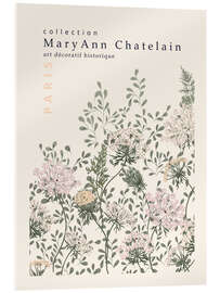 Acrylglasbild Paris Queen Anne's lace - Annick