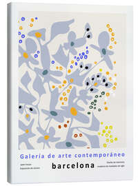 Leinwandbild Galería de Arte Contemporáneo Barcelona - Annick