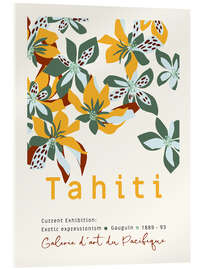 Acrylglasbild Exotic Expressionism - Gauguin in Tahiti - Annick