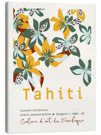 Leinwandbild Exotic Expressionism - Gauguin in Tahiti - Annick
