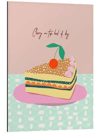 Alubild Piece of cake Cherry on to kind of  day - Annick