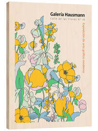 Holzbild Ausstellung moderner Grafik, Madrid - Annick