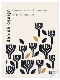 Wandsticker Hansen Art Gallery Copenhagen