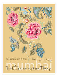 Wandbild Tradition in modern times, Art Gallery Mumbai - Annick