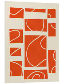 Hartschaumbild Abstract Pathways