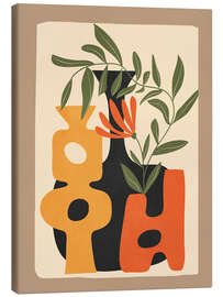 Leinwandbild Formen in Blüte 2