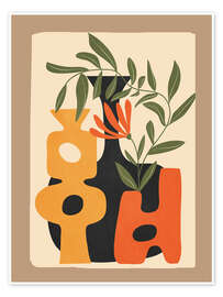 Poster Formen in Blüte 2